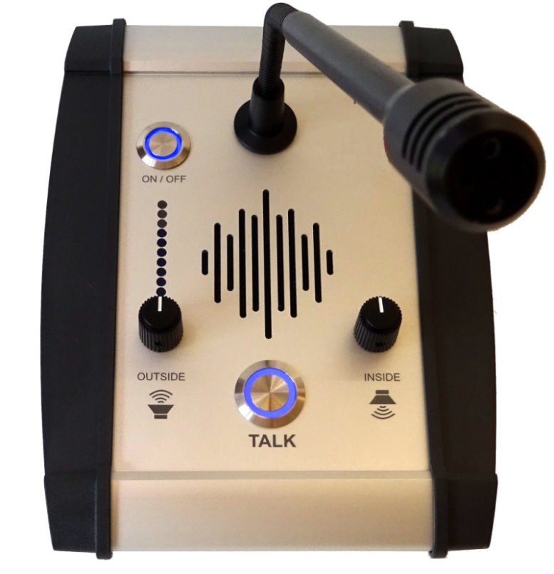 INTERCOM IC - 1 BUILT IN MIC PTT   777 X